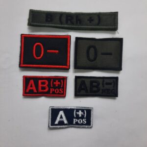 Διακριτικό σήμα Survivors Ομάδα Αίματος